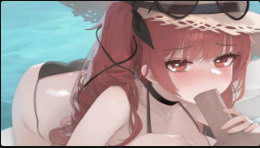 Henkawa Dankazan的湿身夏日惊喜：蓝色诱惑激情